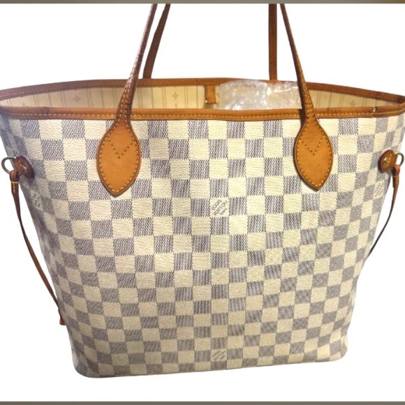Louis Vuitton Damier Azure Neverfull - Picture 1 of 4